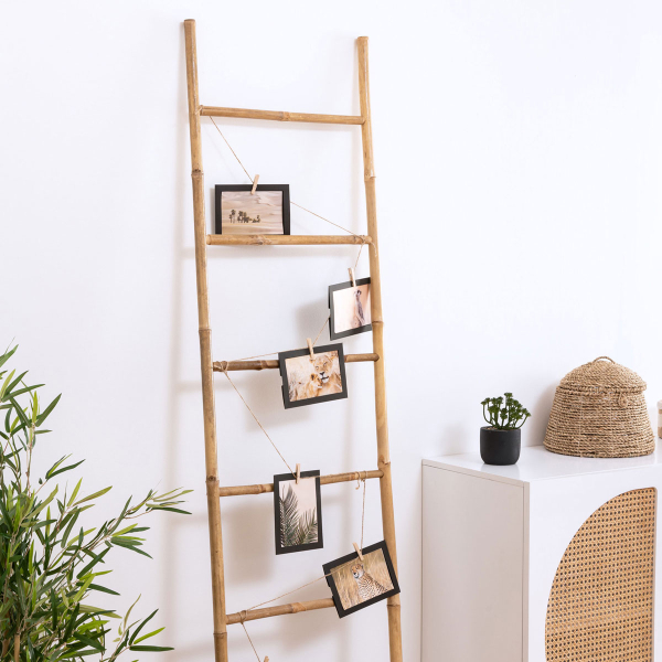 Σκάλα Κρεμάστρα (50x3x190) A-S Bamboo 157098