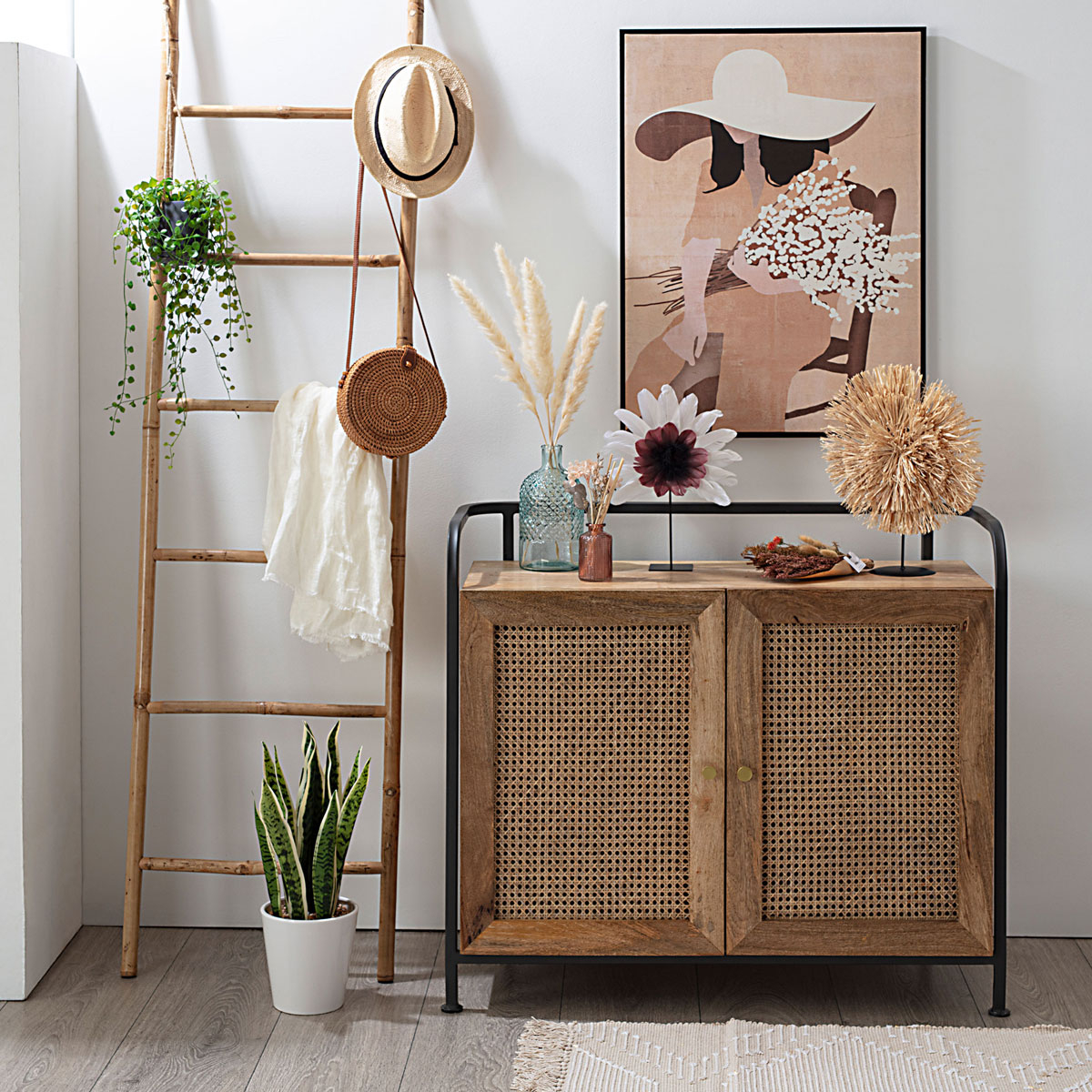 Σκάλα Κρεμάστρα (50X3X190) A-S Bamboo 157098 Home Οργάνωση & Αποθήκευση Κρεμάστρες Δαπέδου Spitishop