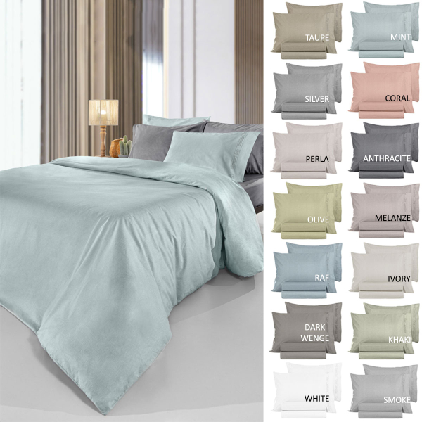 Σεντόνι King Size Επίπεδο (270x280) Guy Laroche Color Plus