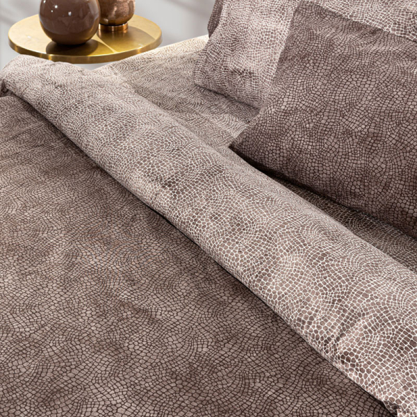 Σεντόνια Ημίδιπλα (Σετ) Guy Laroche Safari Choco