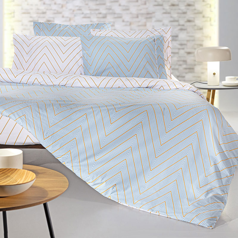 Παπλωματοθήκη Μονή (Σετ 165x225) 2 Όψεων Guy Laroche Canyon Sky