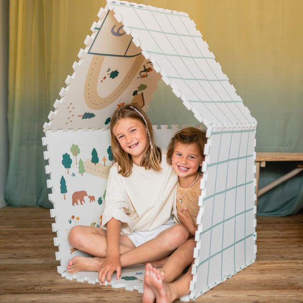 Αφρώδες Παζλ Δαπέδου 2 Όψεων Play&Go Κουτσό