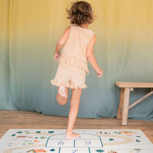 Αφρώδες Παζλ Δαπέδου 2 Όψεων Play&Go Κουτσό