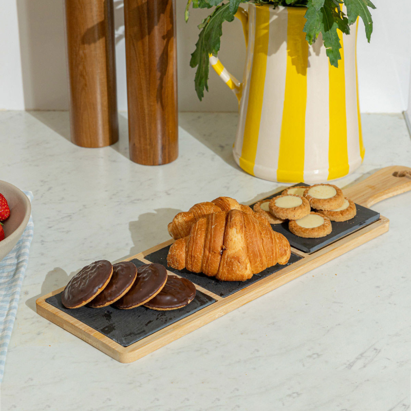 Πλατώ Σερβιρίσματος Με Βάση (44x12) Estia 07-24116