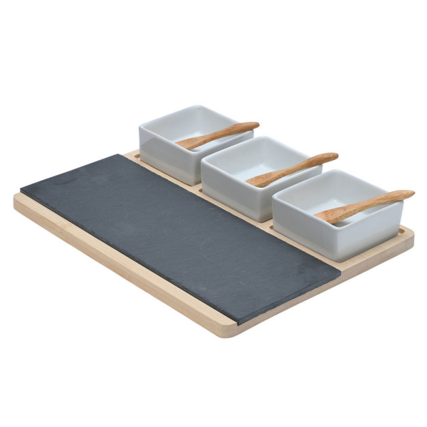 Πλατώ Σερβιρίσματος Με Βάση (Σετ 7τμχ) Estia 07-24161