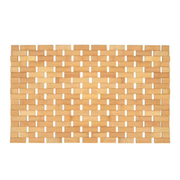 Ξύλινο Πατάκι Μπάνιου (38x60) Estia Bamboo 02-27568