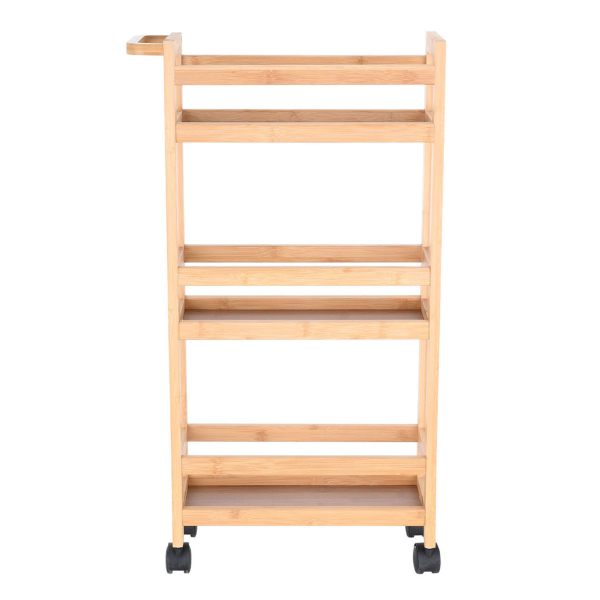 Τρόλεϊ/Ραφιέρα 3 Θέσεων (36x15x74) Estia Bamboo Essentials 01-27575