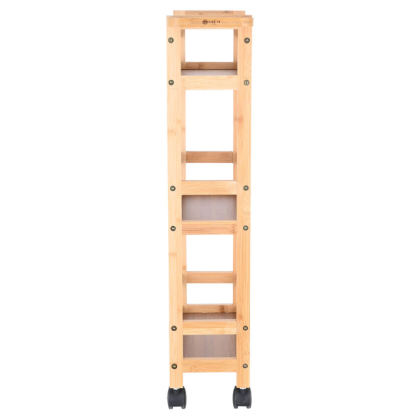 Τρόλεϊ/Ραφιέρα 3 Θέσεων (36x15x74) Estia Bamboo Essentials 01-27575