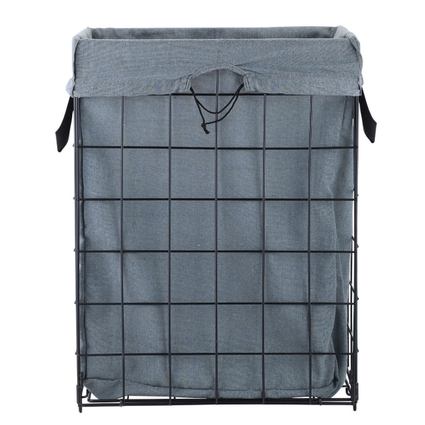 Καλάθι Απλύτων Αναδιπλούμενο (35x40x55) Estia Cage 01-30094