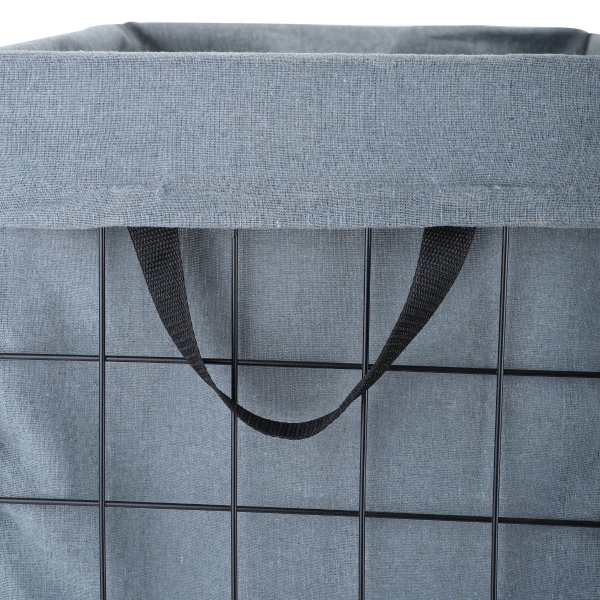 Καλάθι Απλύτων Αναδιπλούμενο (35x40x55) Estia Cage 01-30094