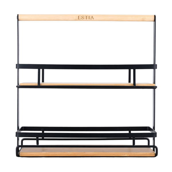 Ραφιέρα Οργάνωσης Κουζίνας (25.5x18x30.5) Estia Bamboo Essentials 01-30759