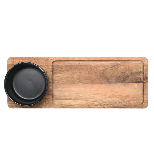 Πλατώ Σερβιρίσματος Με Μπωλ (30x11x4.8) Estia Allure 01-30902