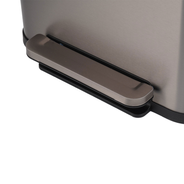 Κάδος Απορριμμάτων (37.5x45x57) Estia 50lt Flatop Inox 01-31954