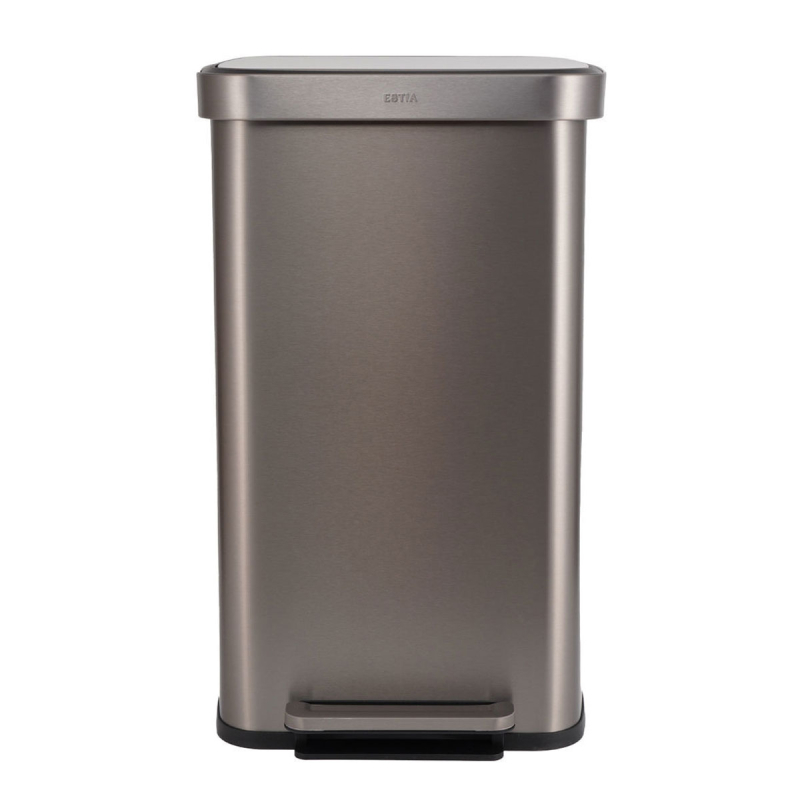Κάδος Απορριμμάτων (37.5x45x74.5) Estia 70lt Flatop Inox 01-31961