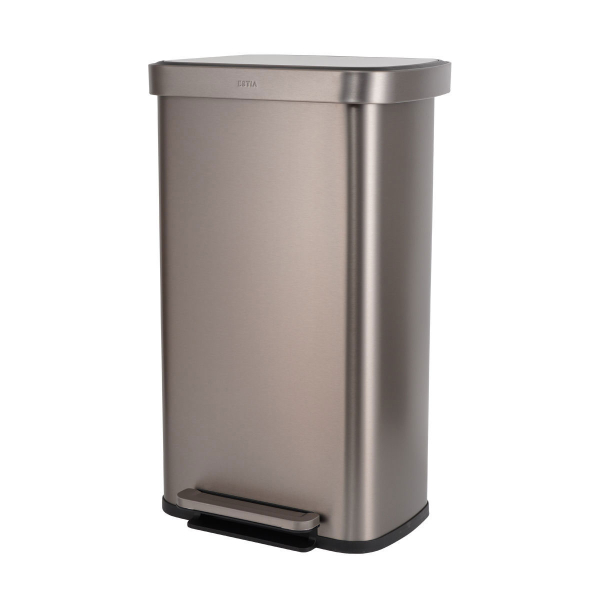 Κάδος Απορριμμάτων (37.5x45x74.5) Estia 70lt Flatop Inox 01-31961