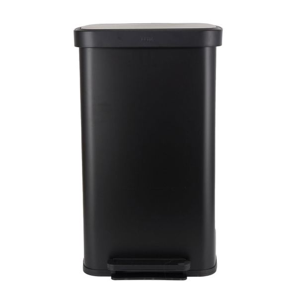 Κάδος Απορριμμάτων (37.5x45x74.5) Estia 70lt Flatop Black 01-31985