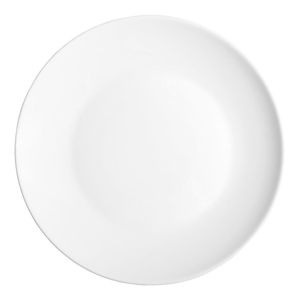 Πιάτο Φαγητού Ρηχό (Φ25.5) Homely Bianco 07-32852