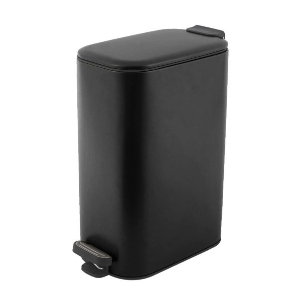 Κάδος Απορριμμάτων (41.3x23.4x53.6) Estia 30lt Slim Black 02-33927