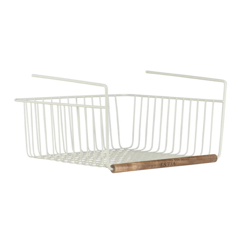 Κρεμαστό Καλάθι Αποθήκευσης Για Ράφι (30x28x15) Estia Allure 02-34122