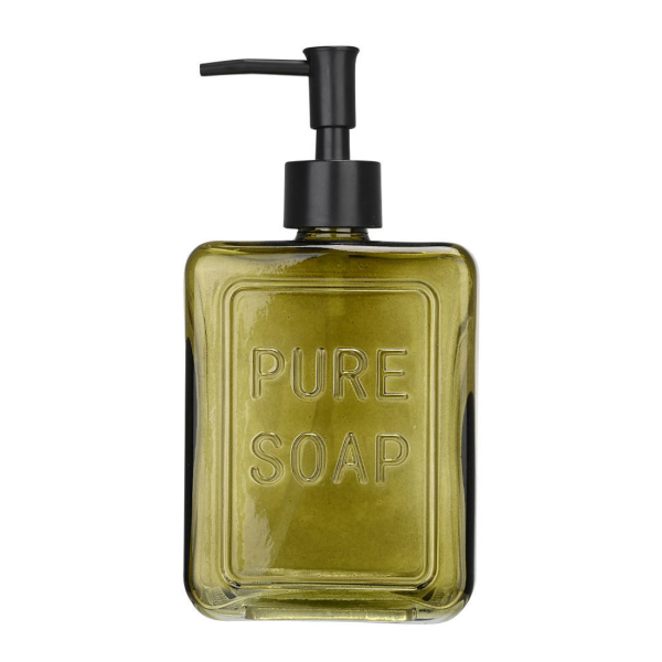 Dispenser Μπάνιου 520ml (9.5x6x19.5) Estia Pure Soap Green 02-34702