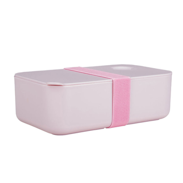 Φαγητοδοχείο Με Χωρίσματα 1lt (19x11.5x6.5) Homely Rose Quartz 01-35259