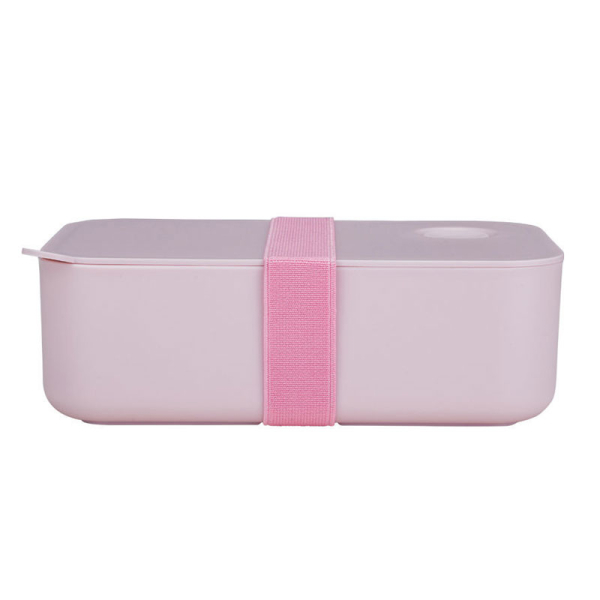 Φαγητοδοχείο Με Χωρίσματα 1lt (19x11.5x6.5) Homely Rose Quartz 01-35259