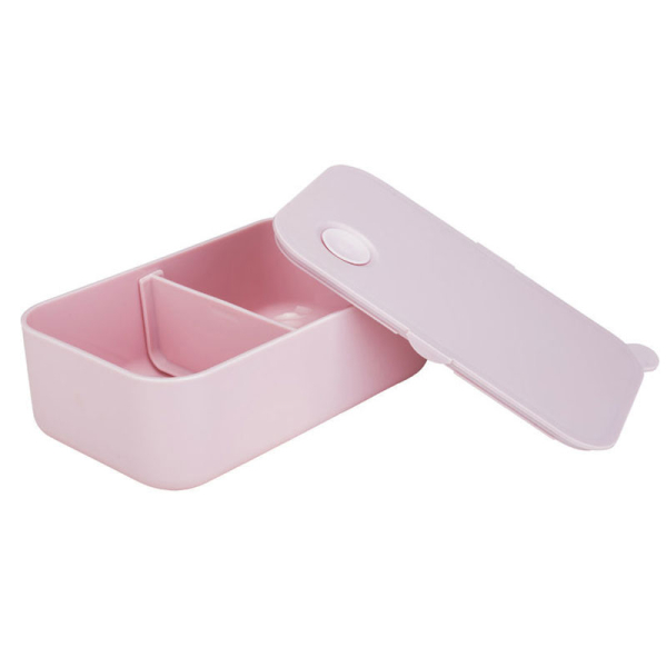 Φαγητοδοχείο Με Χωρίσματα 1lt (19x11.5x6.5) Homely Rose Quartz 01-35259