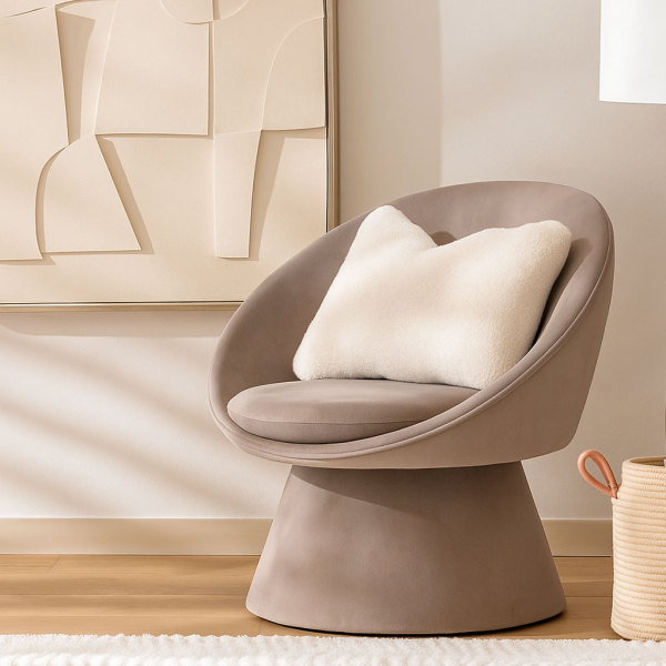 Πολυθρόνα (76x63x75) A-S Plopi Grey 194625A