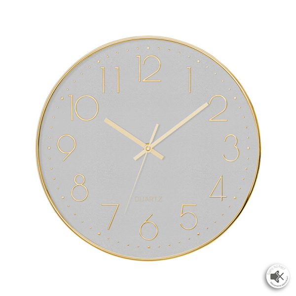 Ρολόι Τοίχου (Φ30) Αθόρυβο A-S Lin 167038A