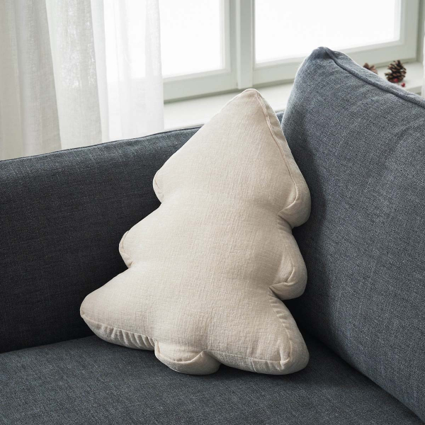 Χριστουγεννιάτικο Μαξιλάρι (35x45) Gofis Home Xmas Ecru 283/05