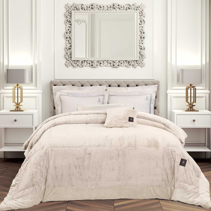 Κουβερτοπάπλωμα King Size (240x250) Greenwich Polo Club Essential 3962 Ivory