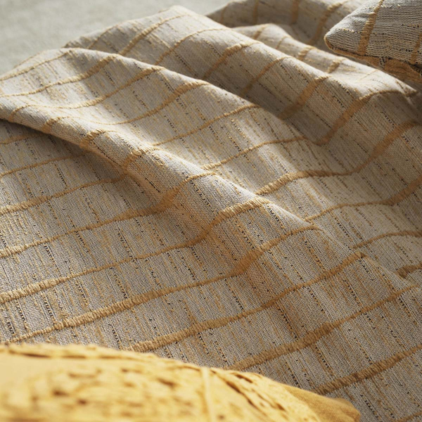 Ριχτάρι Καναπέ Τετραθέσιου 2 Όψεων (180x350) Gofis Home Vespera Leaf Gold 148/04