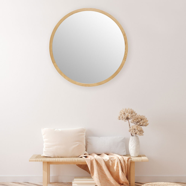 Διακοσμητικός Καθρέφτης Τοίχου (Φ110x1.5) A-S Angelo 193130