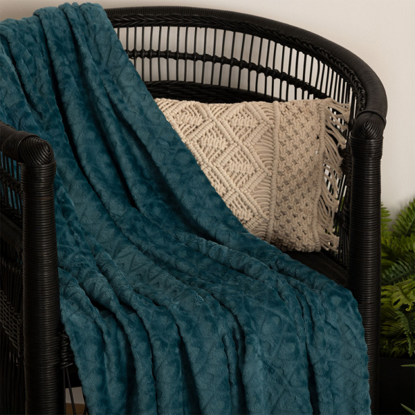 Κουβέρτα Καναπέ Fleece (125x150) A-S Flanel Losan Green 164044Q