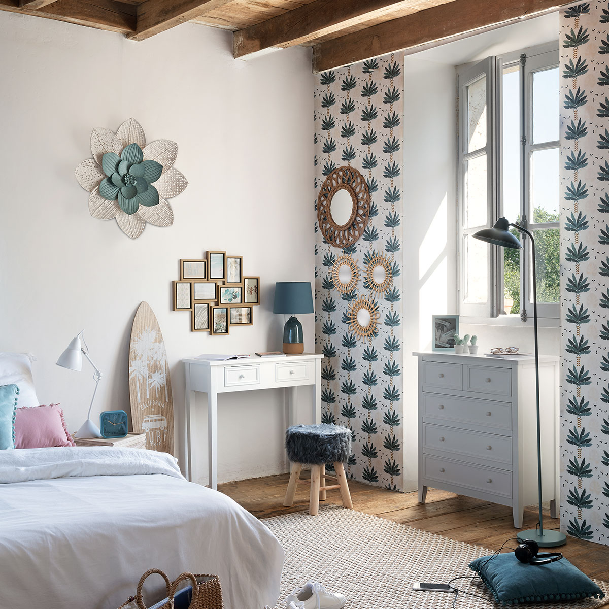 Συρταριέρα 6 Θέσεων (45X35X113) A-S Charme White 102214B Home Έπιπλα Συρταριέρες - Ντουλάπια Spitishop