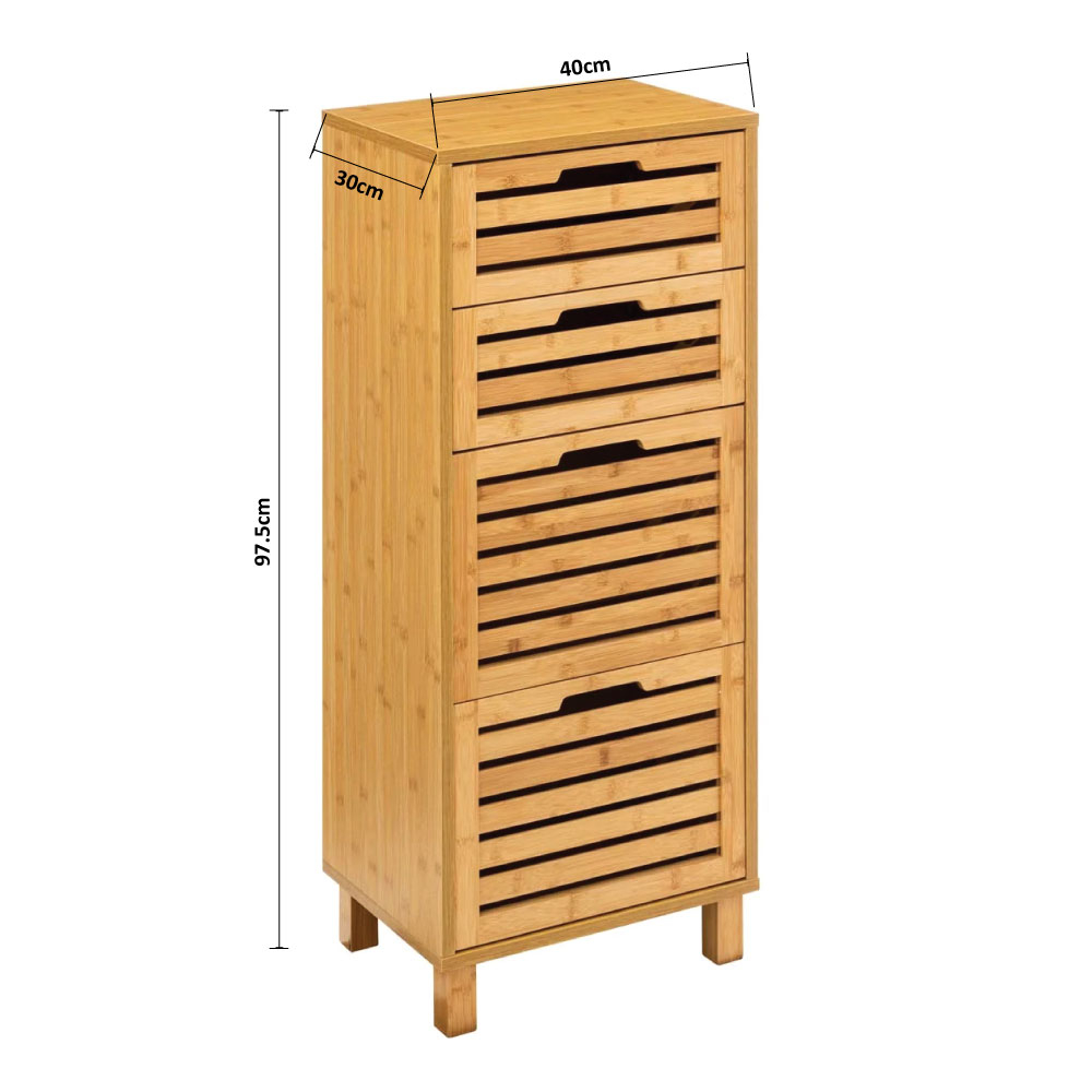 Συρταριέρα 4 Θέσεων (40X30X97 5) F-V Sicela 200135 Home Έπιπλα Συρταριέρες - Ντουλάπια Spitishop