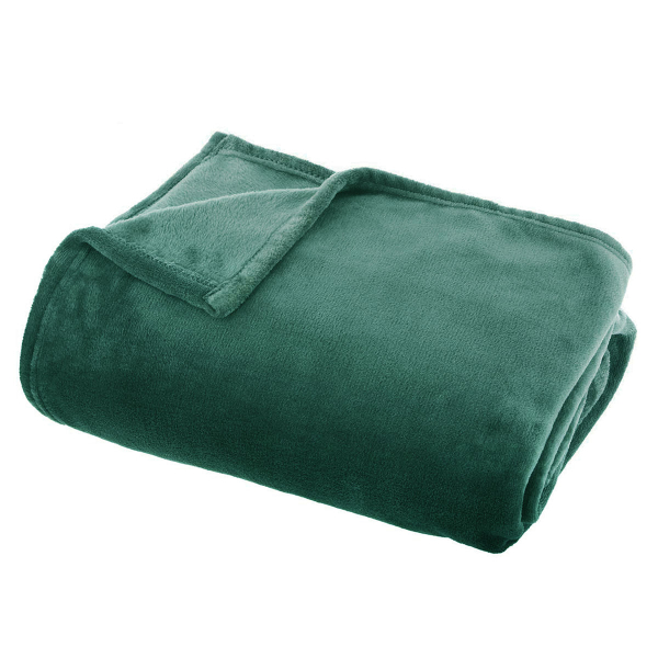Κουβέρτα Καναπέ Fleece (130x180) A-S Flannel Green 156047H
