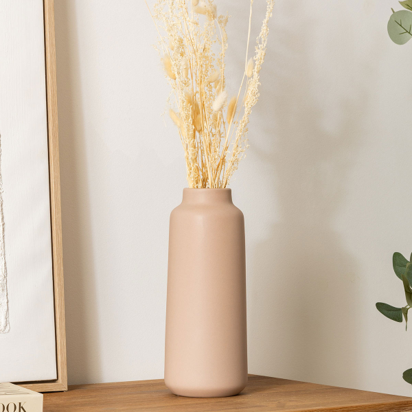 Διακοσμητικό Βάζο (Φ12x30) A-S Rily Nude 204291C