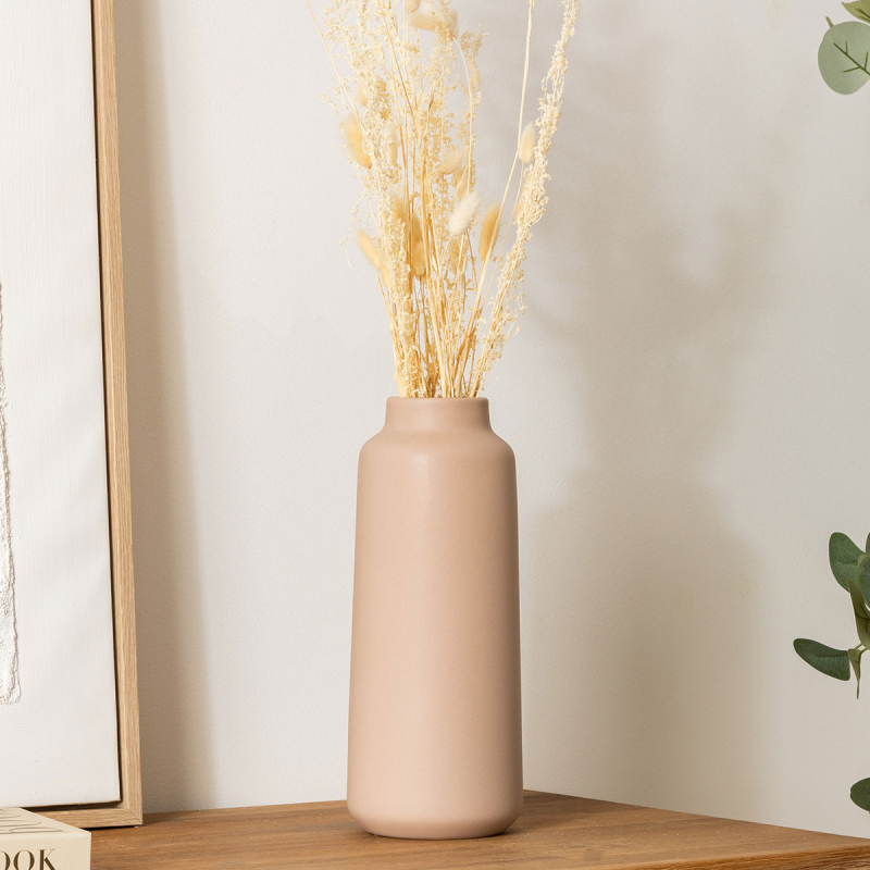 Διακοσμητικό Βάζο (Φ12x30) A-S Rily Nude 204291C