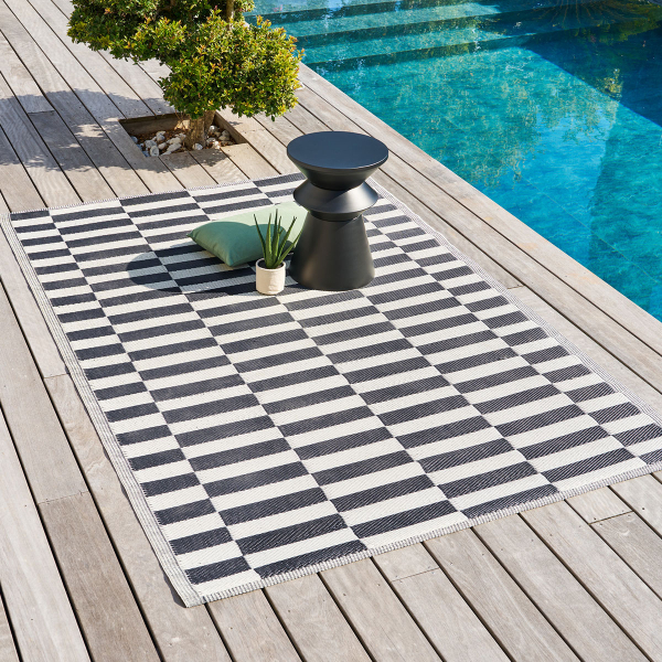 Χαλί All Season (160x230) A-S Damier Black 201988