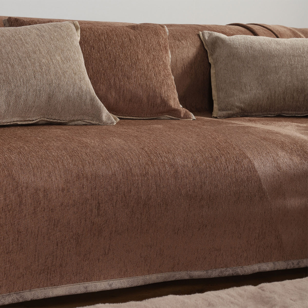 Ριχτάρι Πολυθρόνας 2 Όψεων (180x180) Nef-Nef Homeware Tanger Brown/Ecru