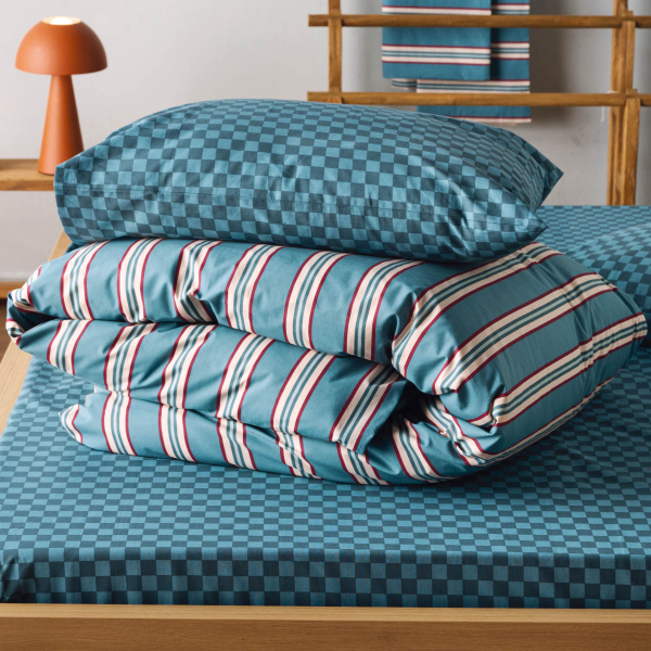 Παπλωματοθήκη King Size (Σετ 260x240) 2 Όψεων Kentia Versus Dama 33