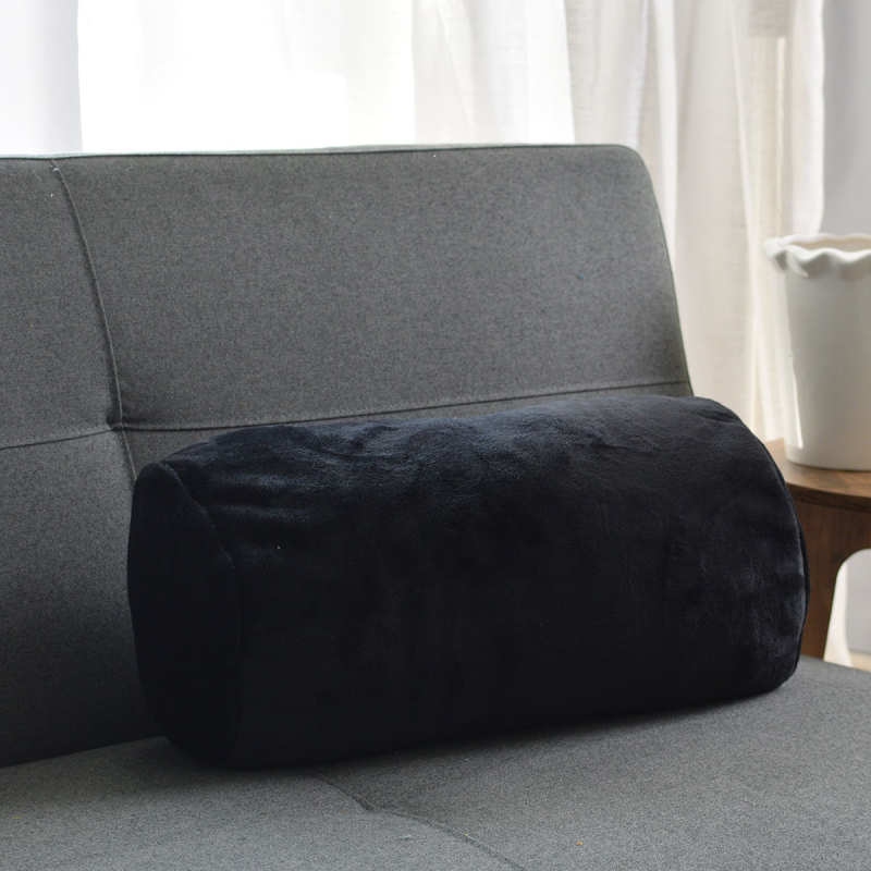 Διακοσμητικό Μαξιλάρι Βελουτέ (20x45) S-F Doudou Noir C45792005