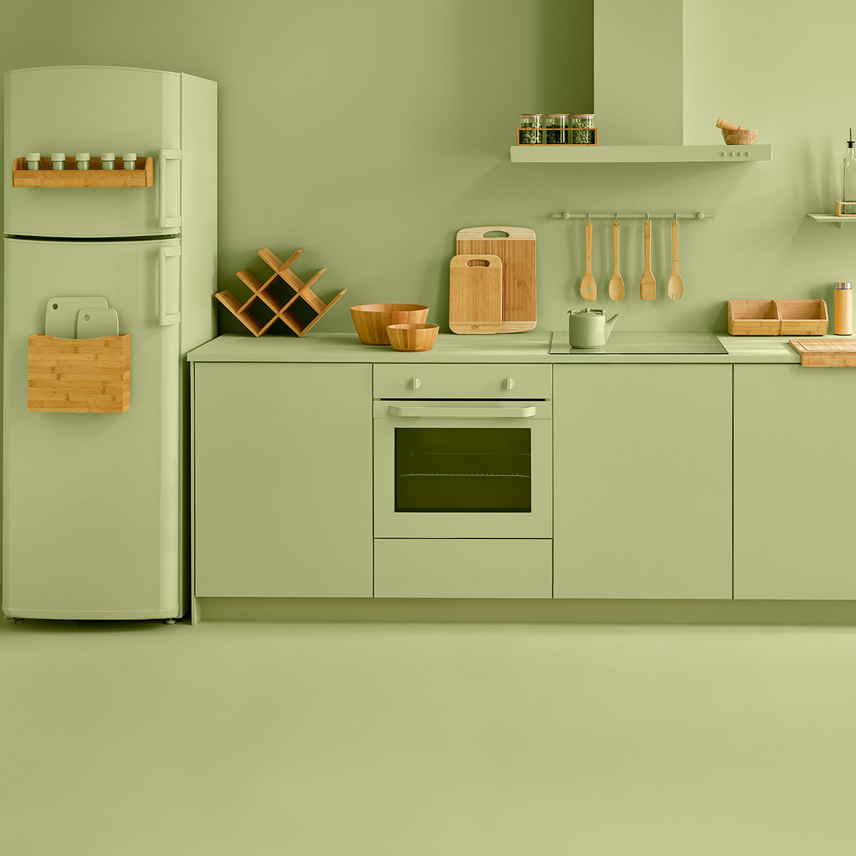 Μπουκαλοθήκη 8 Θέσεων (46 5X16 5X32) F-V Bamboo 167706 Home Διακόσμηση Μπουκαλοθήκες Spitishop