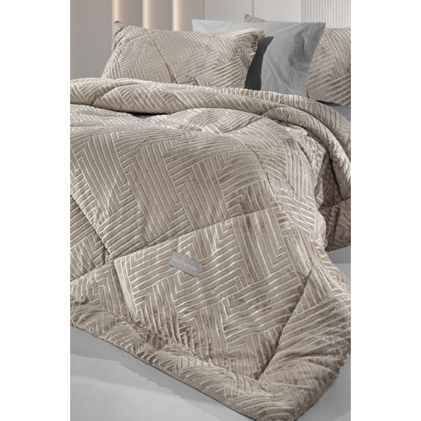 Πάπλωμα Μονό (160x240) Guy Laroche York Natural