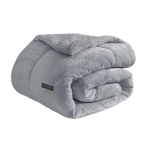 Κουβερτοπάπλωμα Υπέρδιπλο (220x240) Guy Laroche Moore Silver