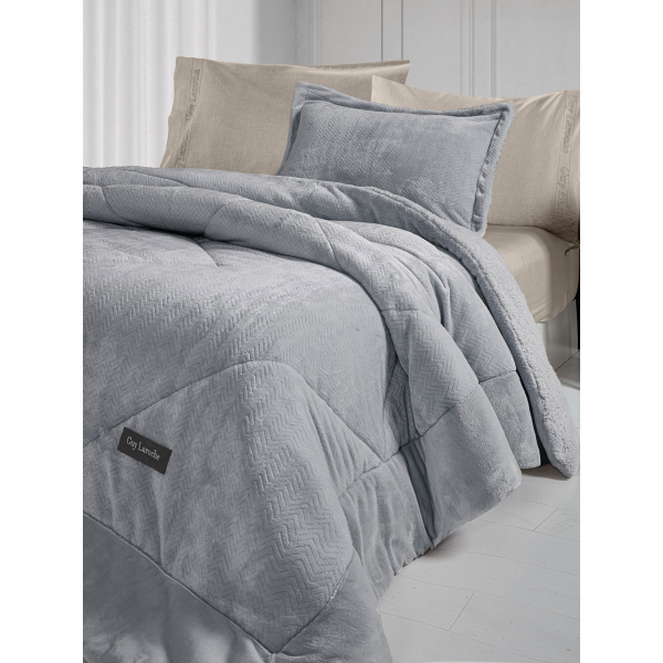 Κουβερτοπάπλωμα Υπέρδιπλο (220x240) Guy Laroche Moore Silver