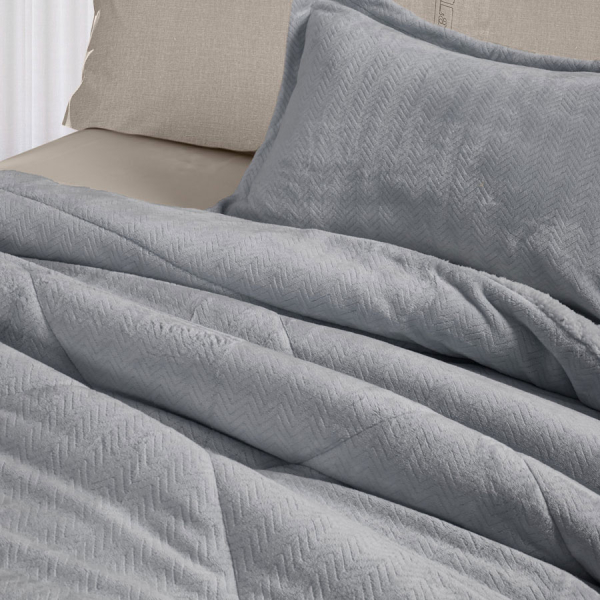 Κουβερτοπάπλωμα Υπέρδιπλο (220x240) Guy Laroche Moore Silver