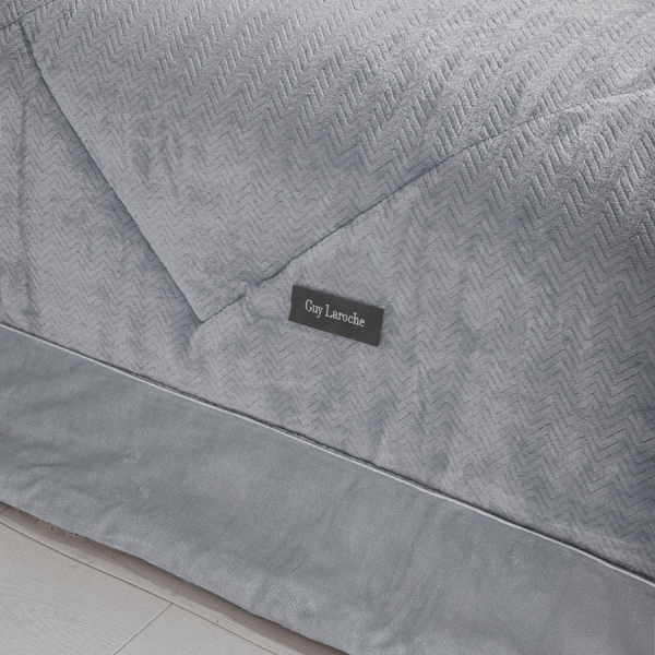 Κουβερτοπάπλωμα Υπέρδιπλο (220x240) Guy Laroche Moore Silver