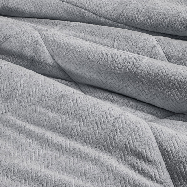 Κουβερτοπάπλωμα Υπέρδιπλο (220x240) Guy Laroche Moore Silver